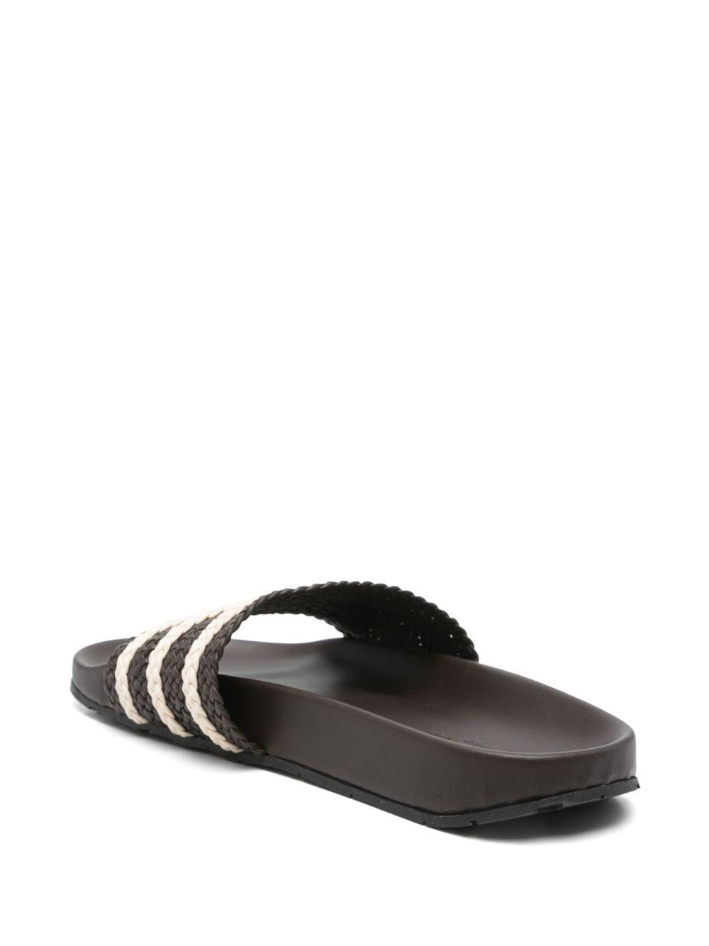 adilette slides JR0229 DBROWN/WONWHI ADIDAS x Wales Bonner