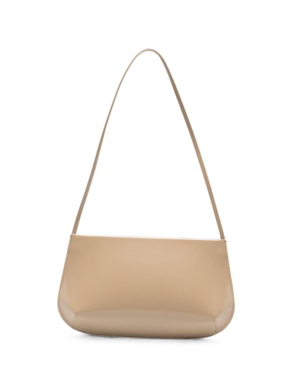 Bra leather shoulder bag BRABAG LATTESPAZZOLATO FANE