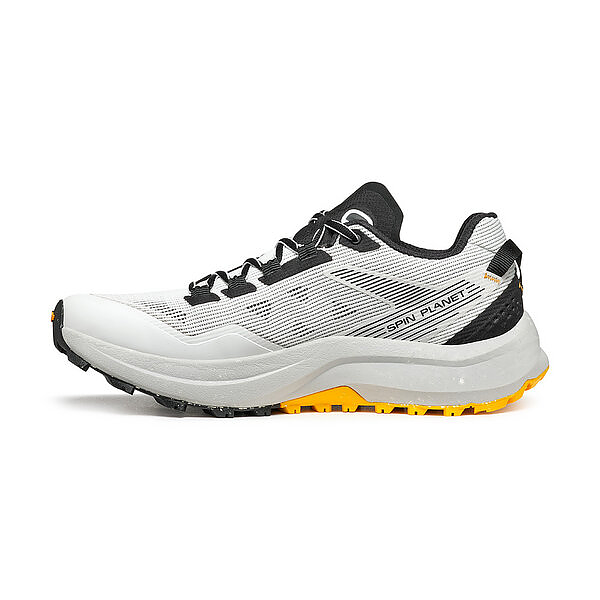 Spin planet man sneakers 33063-350 WHITE-SAFFRON SCARPA