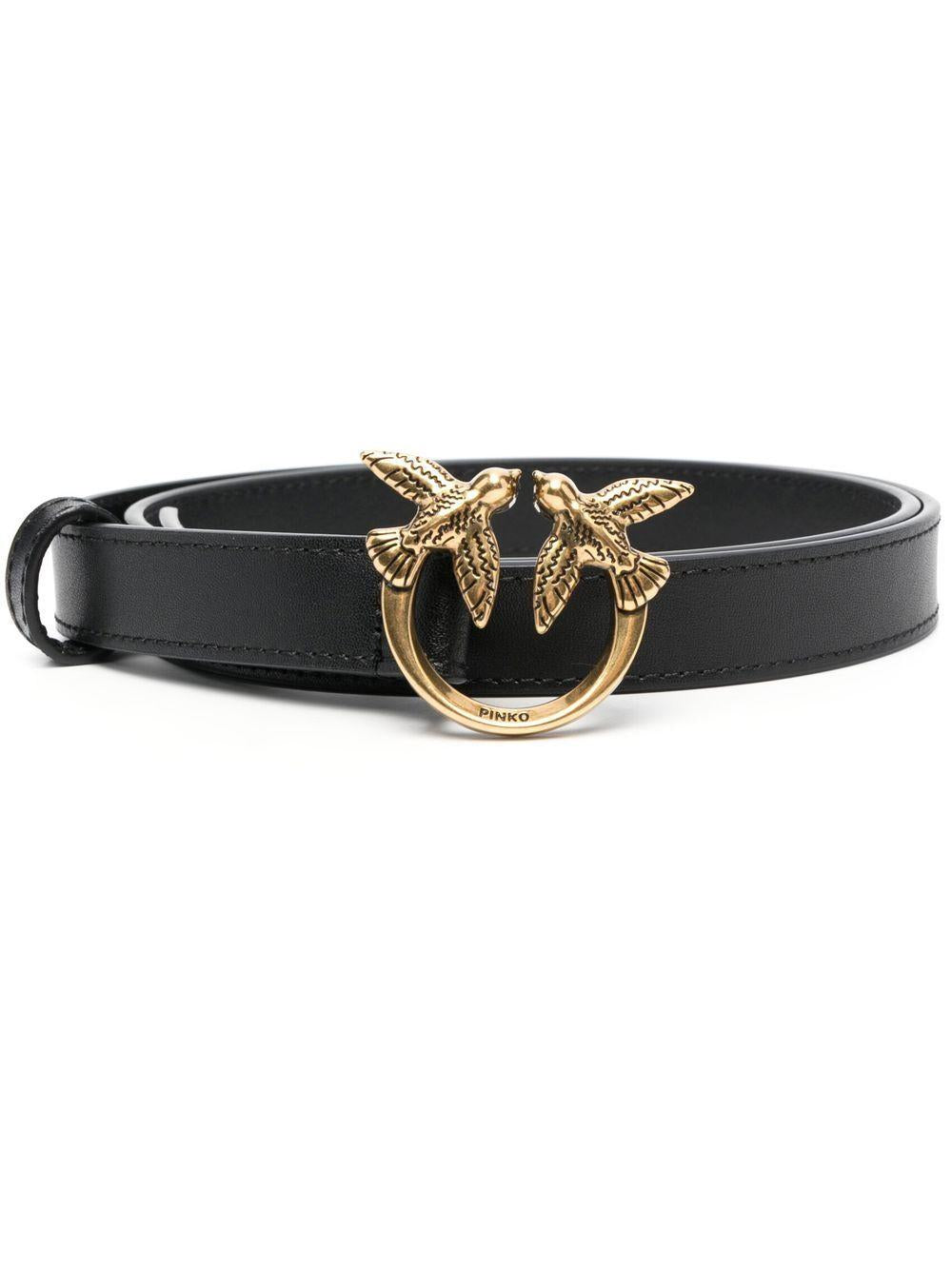 Love bird buckle belt 100143 A0F1Z99Q PINKO