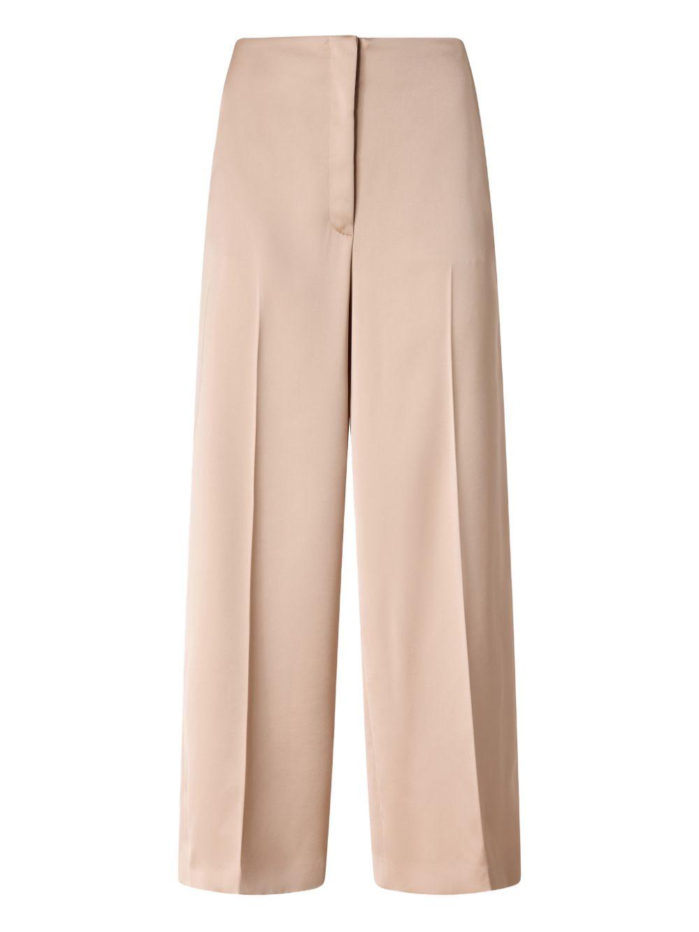 Satin trousers 106601 A1Y5Q35 PINKO