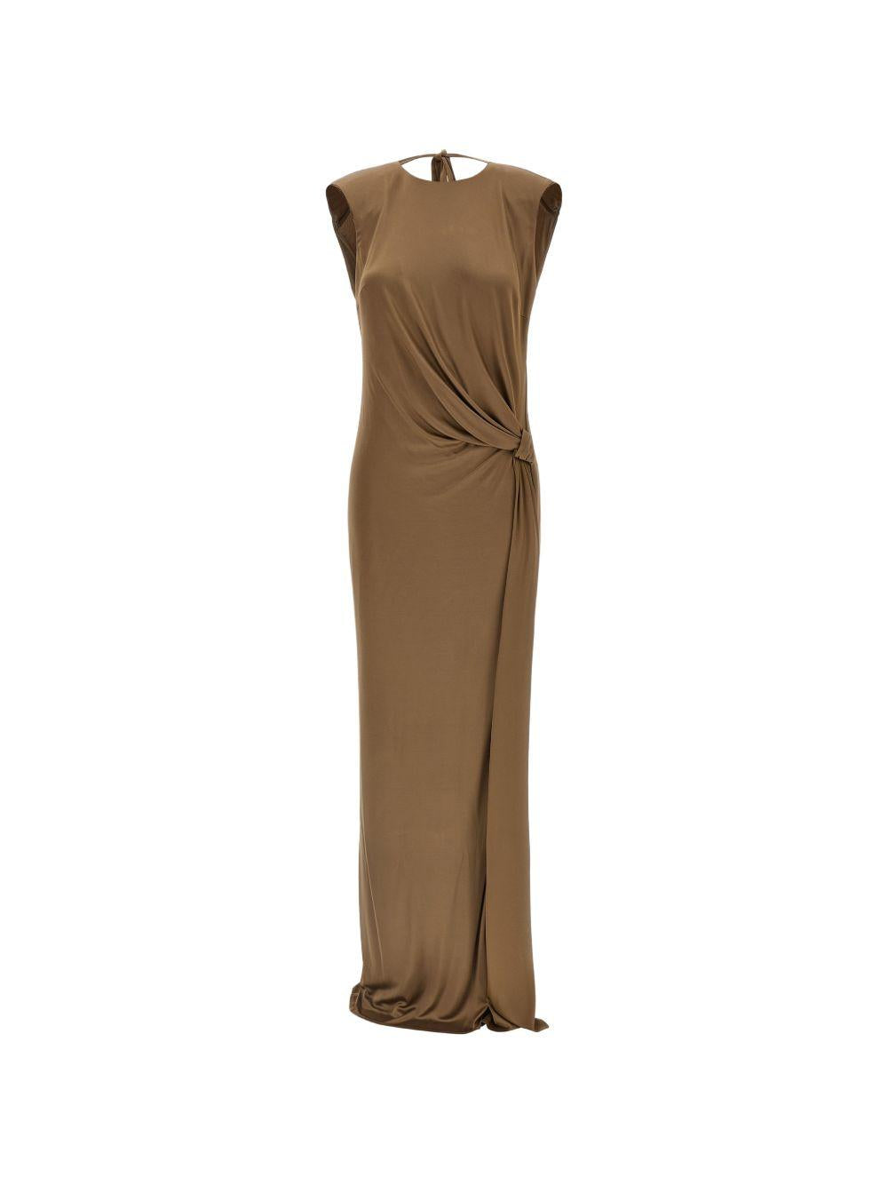 Red Carpet dress in shiny viscose jersey ABR2461E2 229 ELISABETTA FRANCHI