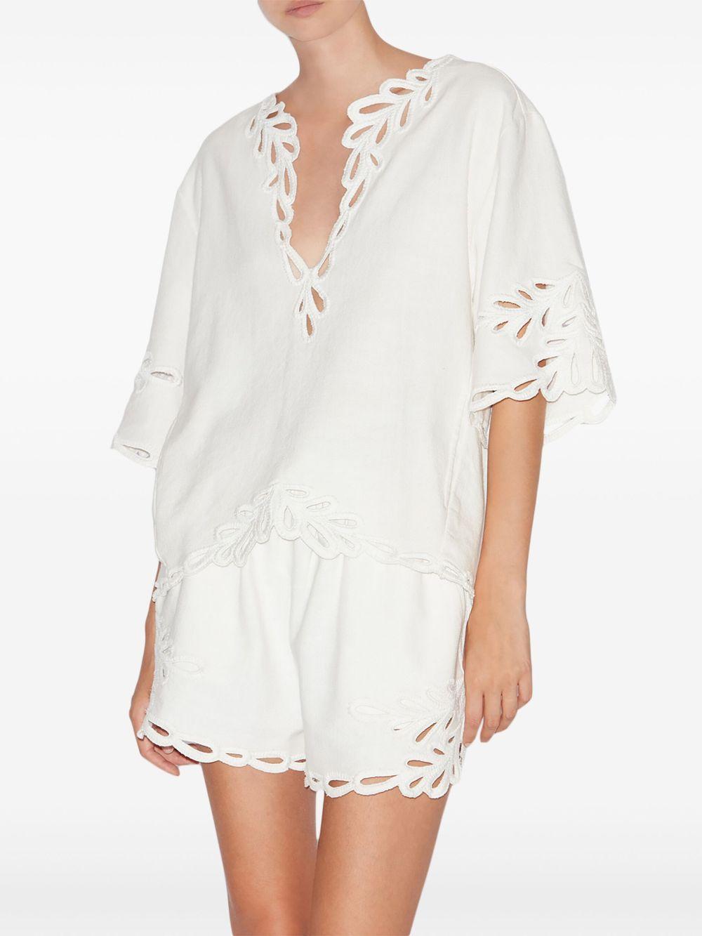 Shana top<BR/><BR/><BR/> HT0586FA C1J12E20WH MARANT ÉTOILE