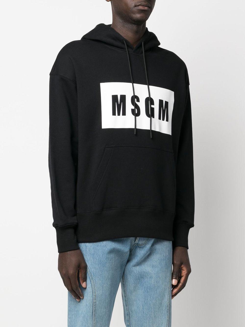 Front logo hoodie 2000MM525 20000199 MSGM