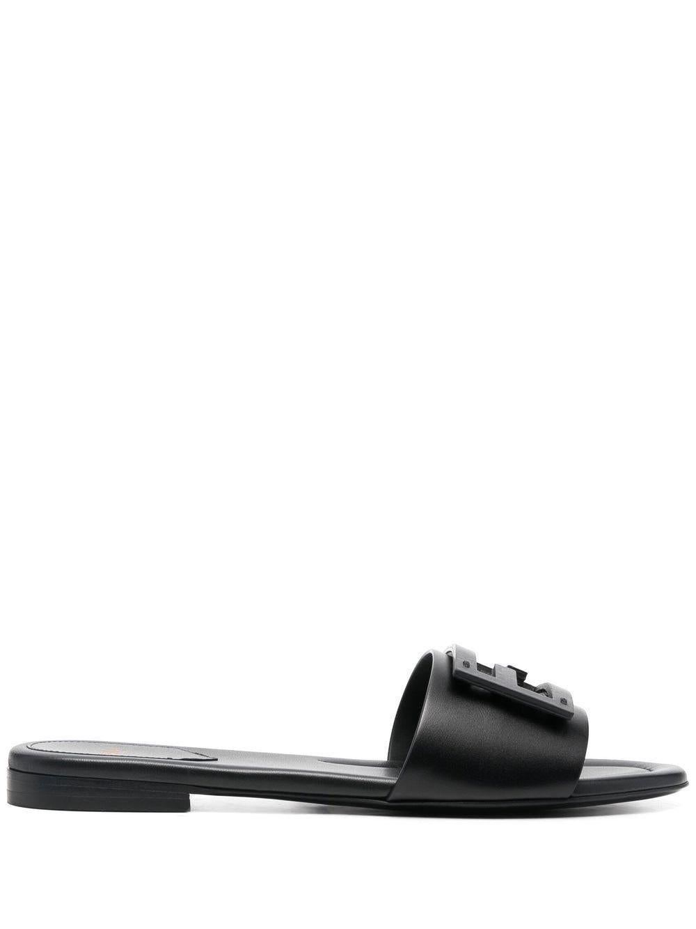 Baguette Leather Slides 8R8136 AE7TF0ABB FENDI