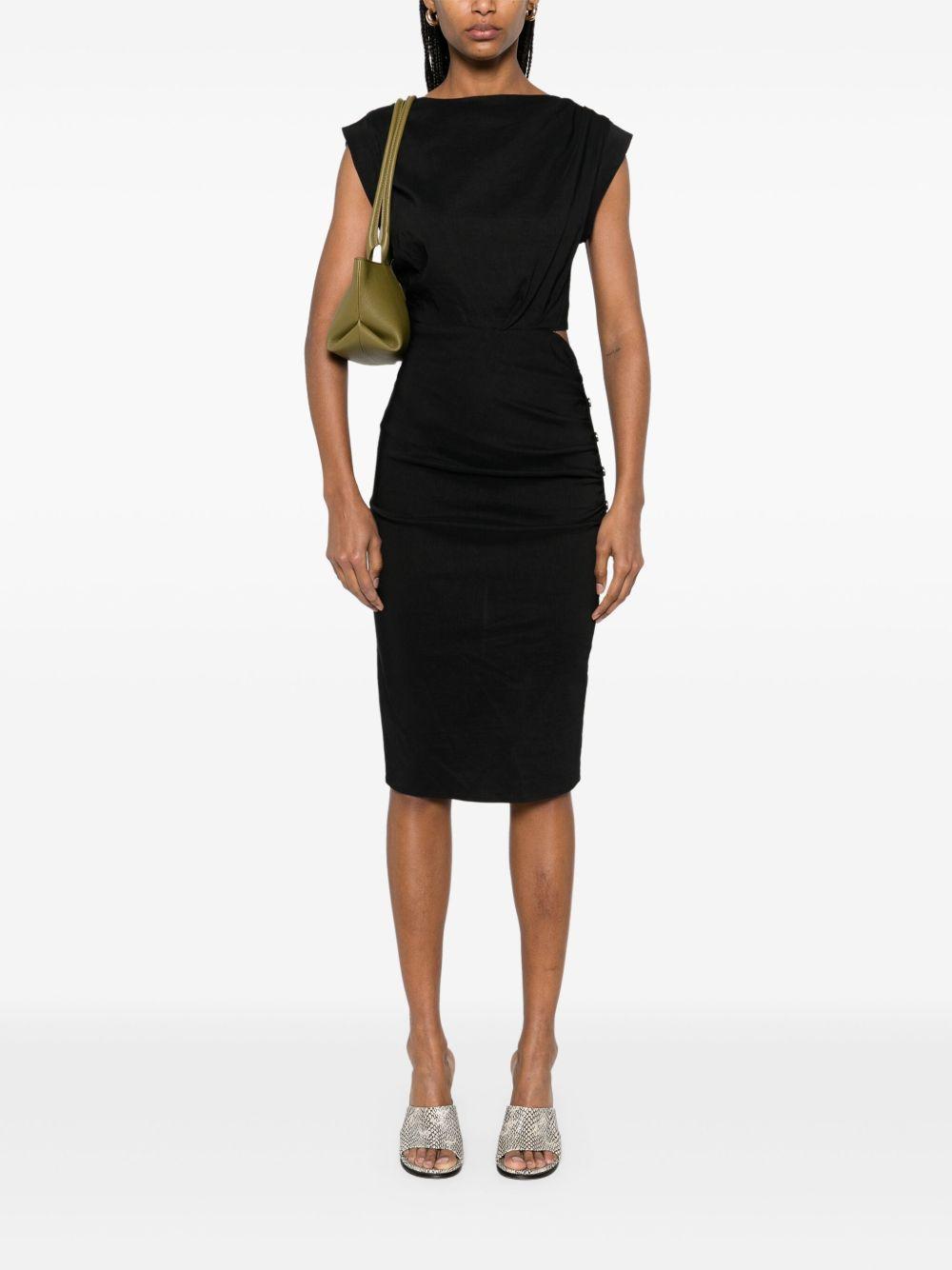 Cielo midi dress<BR/><BR/> 104955. A0IMZ99 PINKO