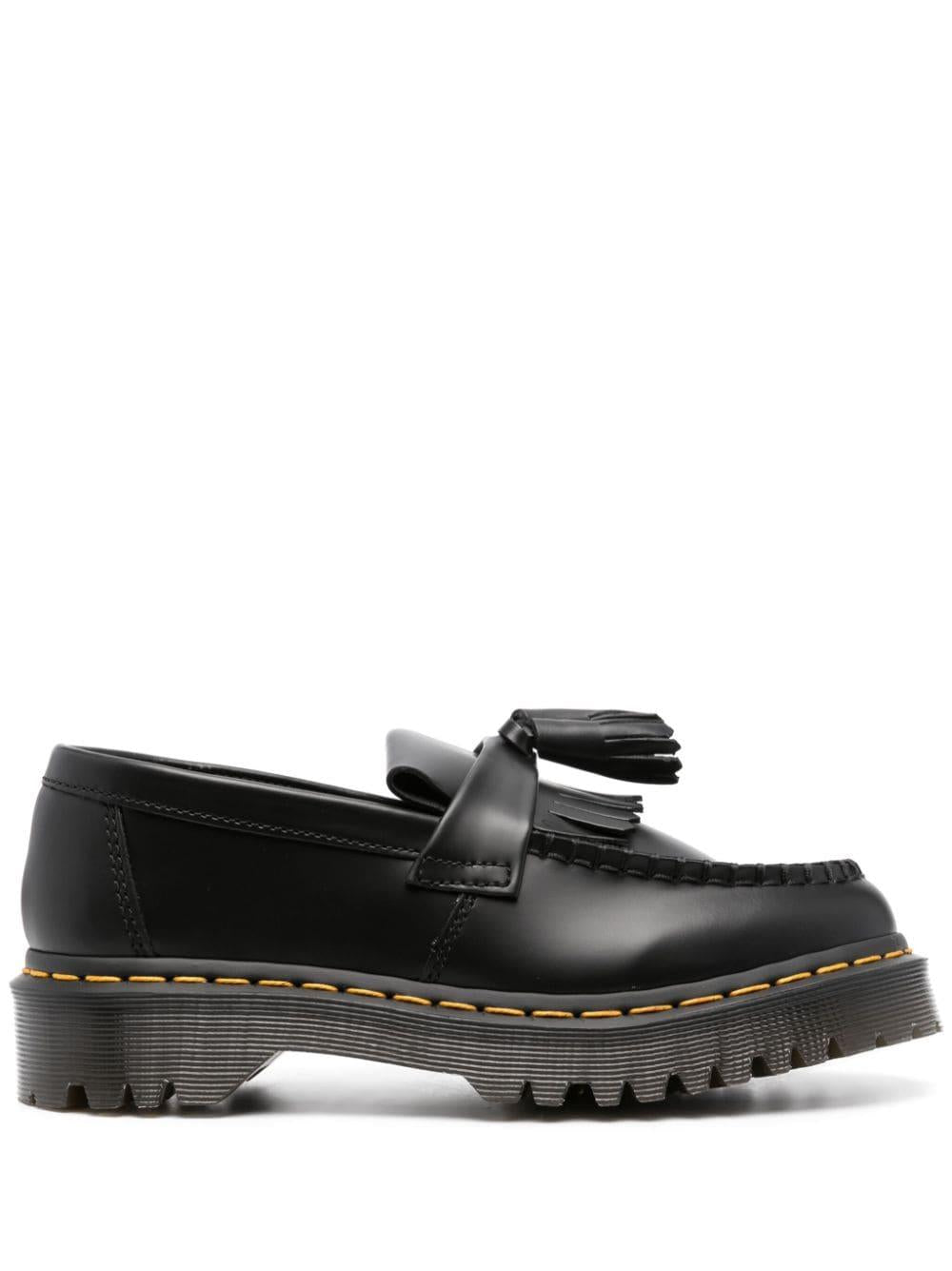 Adrian Bex leather loafers<BR/><BR/><BR/> 26957001 BLACK SMOOTH DR. MARTENS