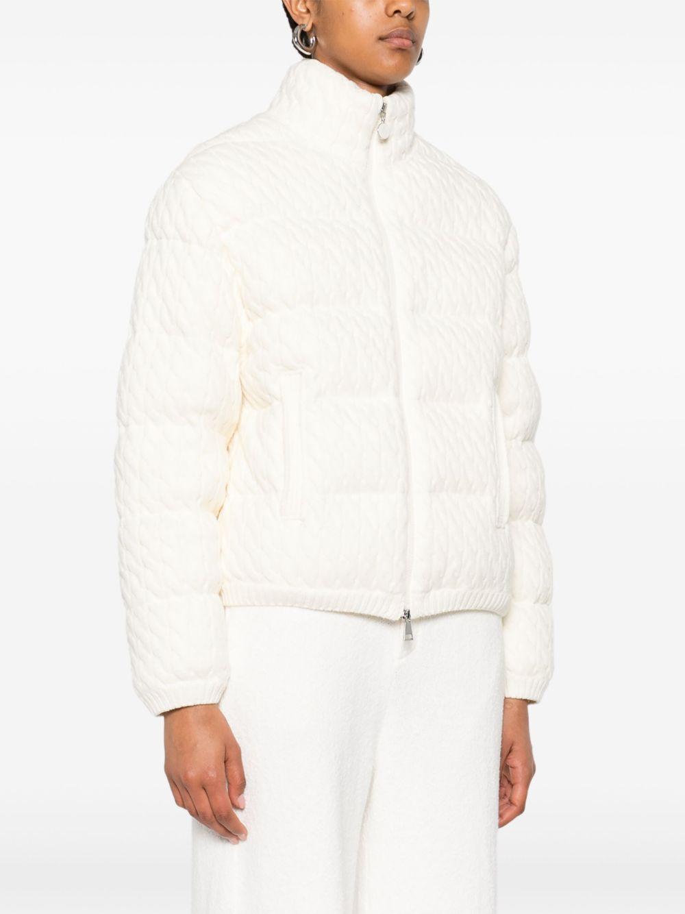 Padded Wool & Cotton Zip-Up Cardigan K2093 9B00003 M7105034 MONCLER