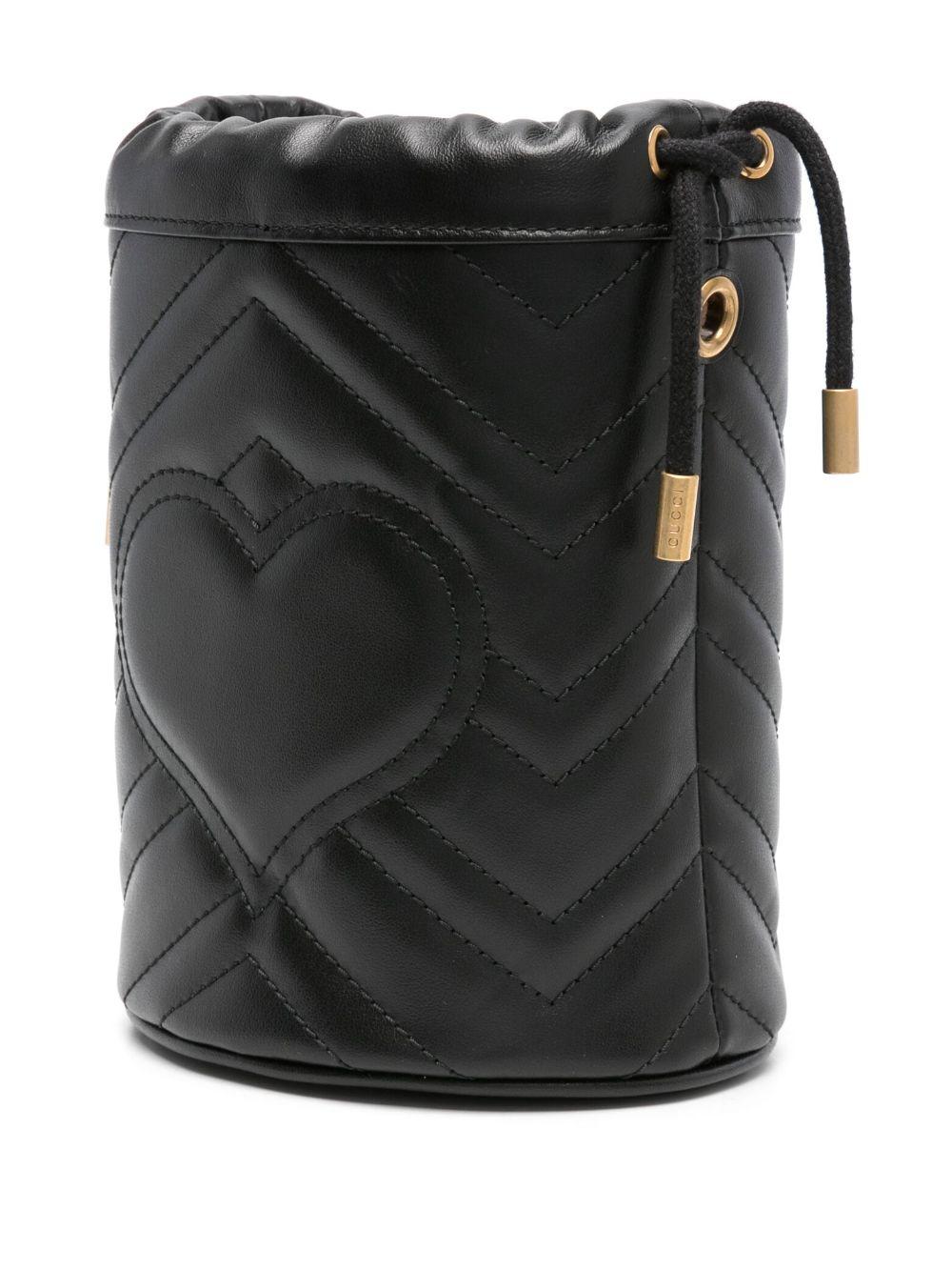 GG Marmont nano bucket bag<BR/><BR/> 575163 DTDRT1000 GUCCI
