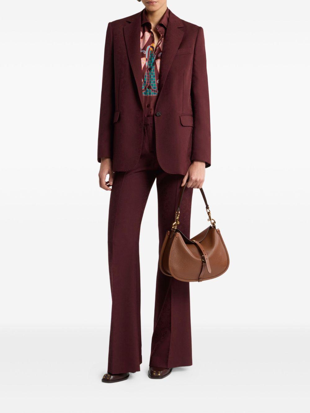 COOL WOOL JACQUARD TROUSERS WREA0033 99TJ254M5039 ETRO