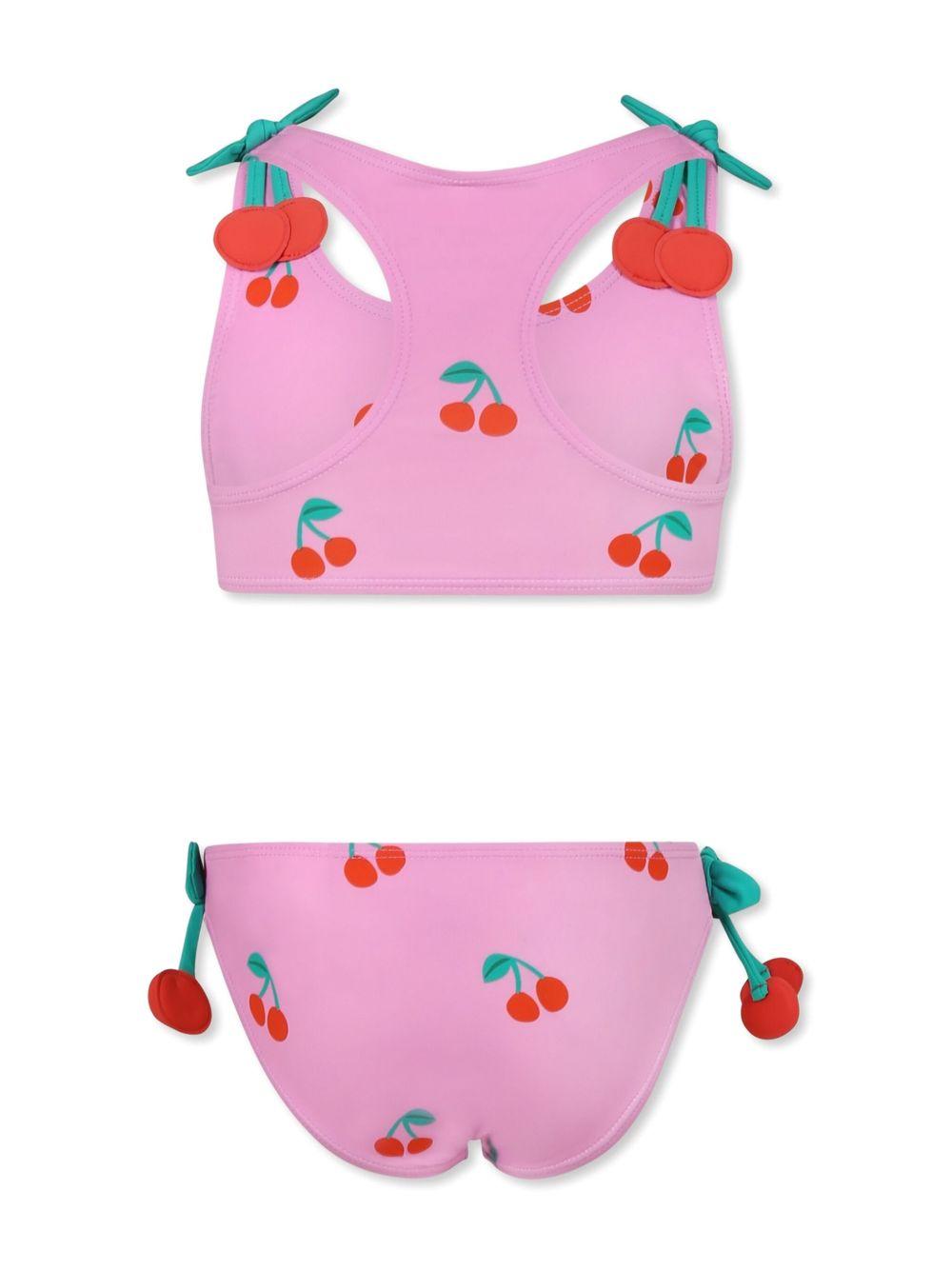 Cherry Print bikini set<BR/><BR/><BR/> TWCA75 Z2683552MC STELLA McCARTNEY KIDS