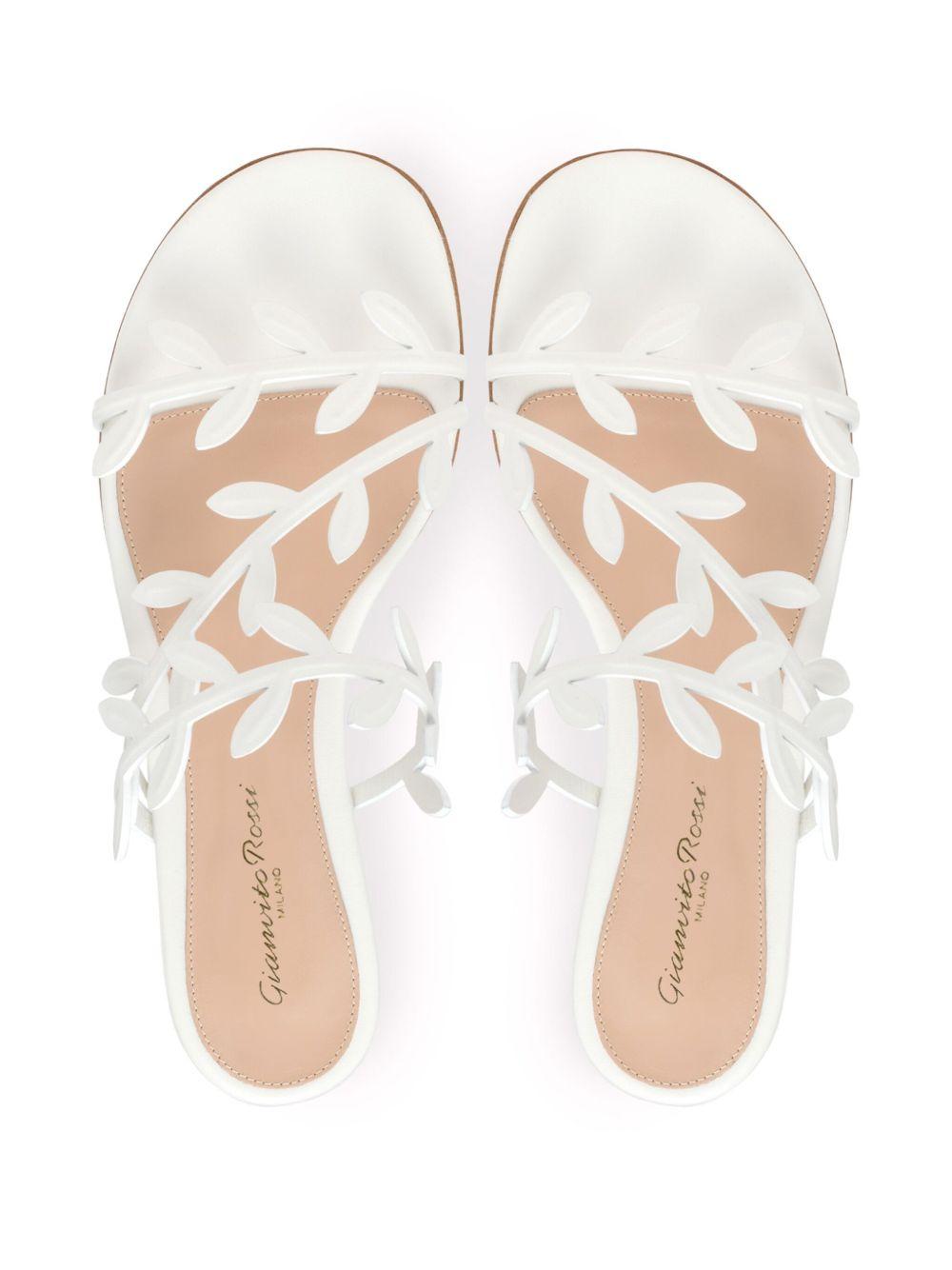 Flavia sandals<BR/><BR/><BR/> G15680 05RICNAPBIAN GIANVITO ROSSI