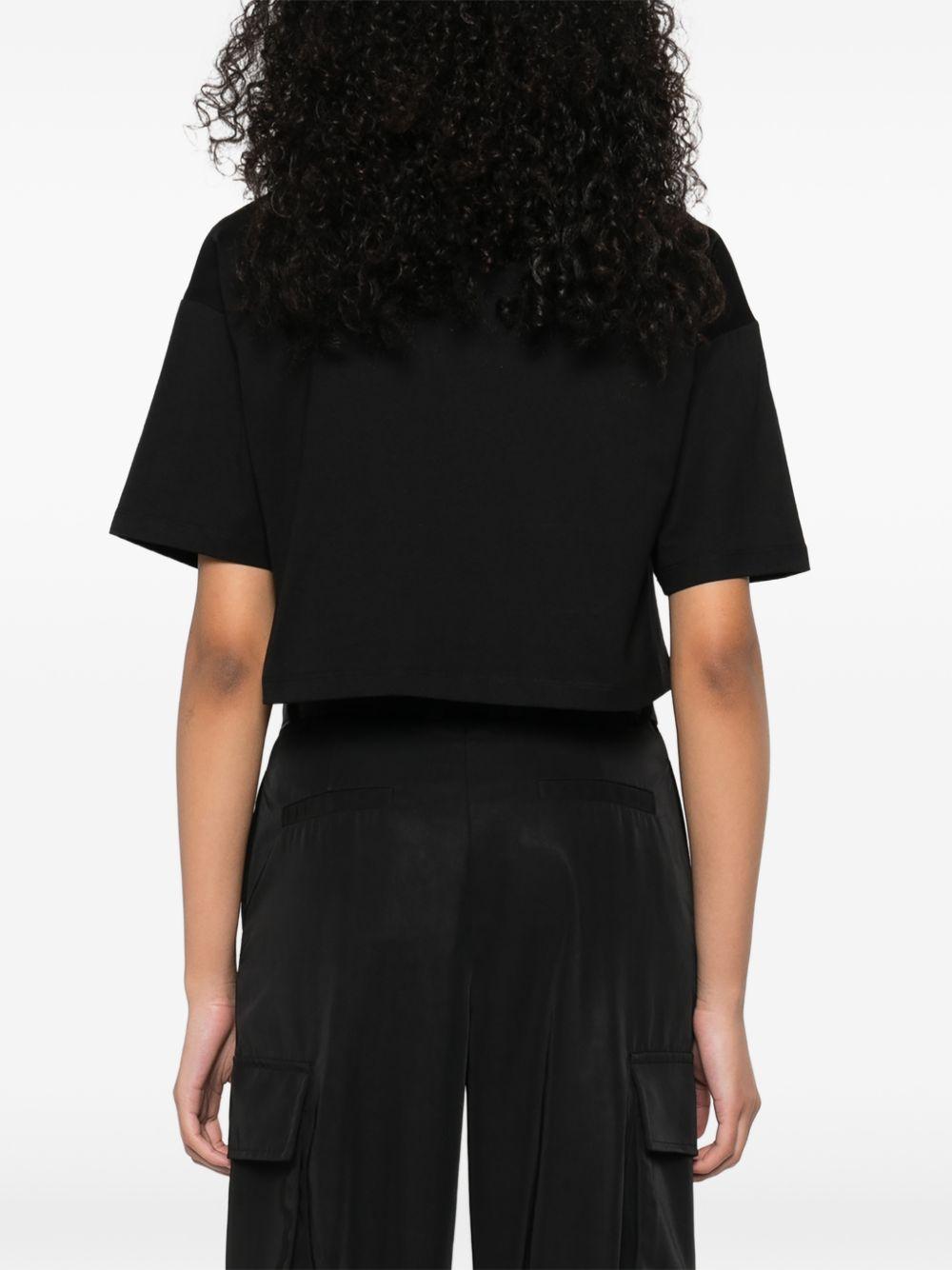 graphic-print t-shirt GF1EE145BD41 EAB BALMAIN