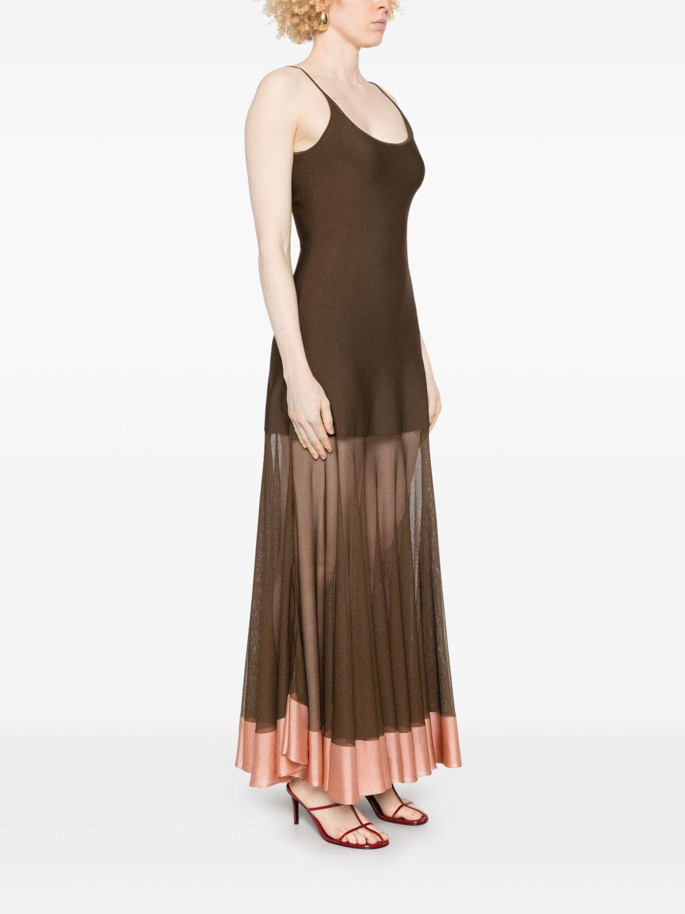Knitted maxi dress<BR/><BR/> FZDD39 AUHRF1RXA FENDI