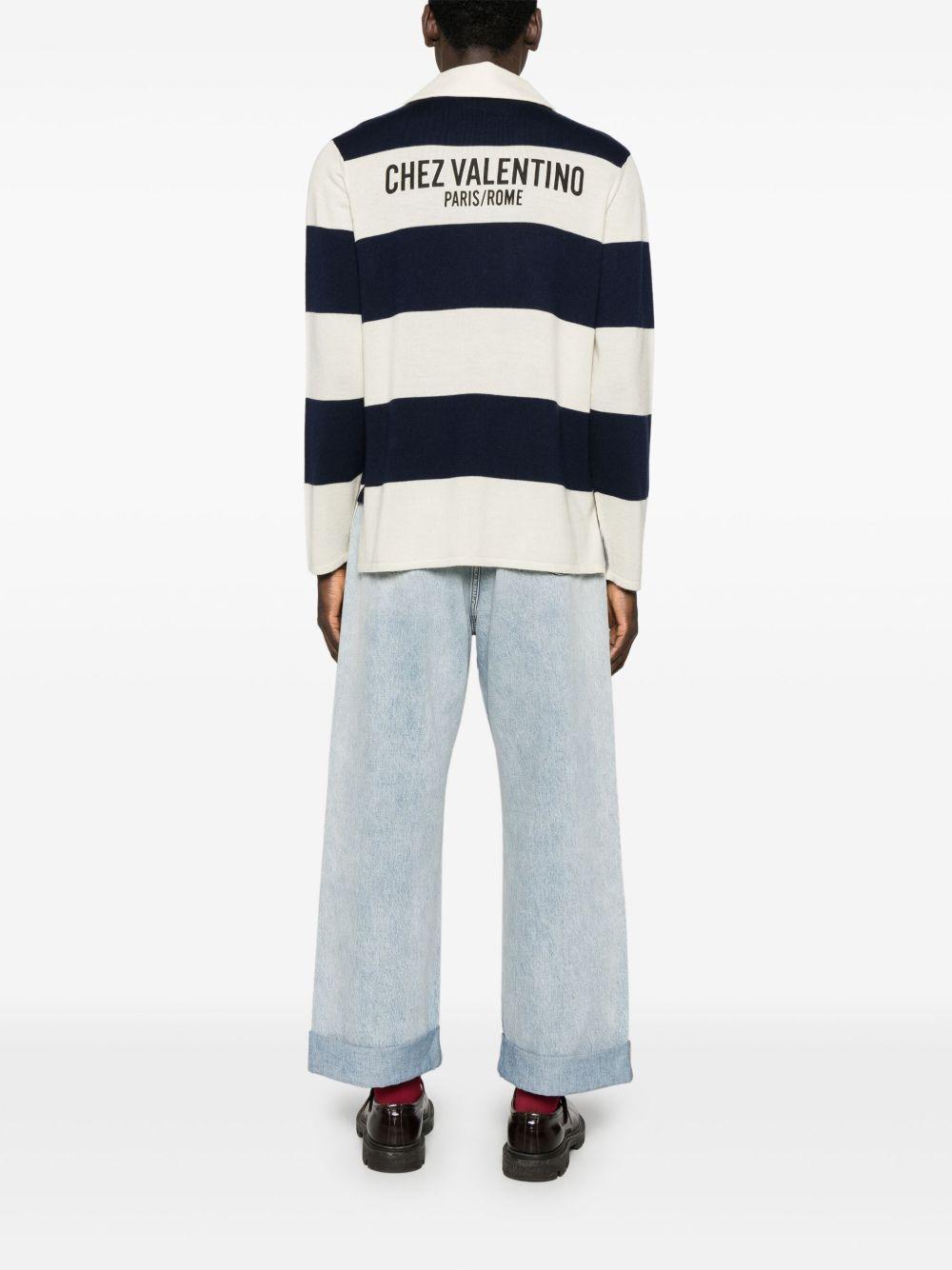 Chez Valentino Paris/Rome Polo shirt 6V3KP03NAPA RGY VALENTINO GARAVANI