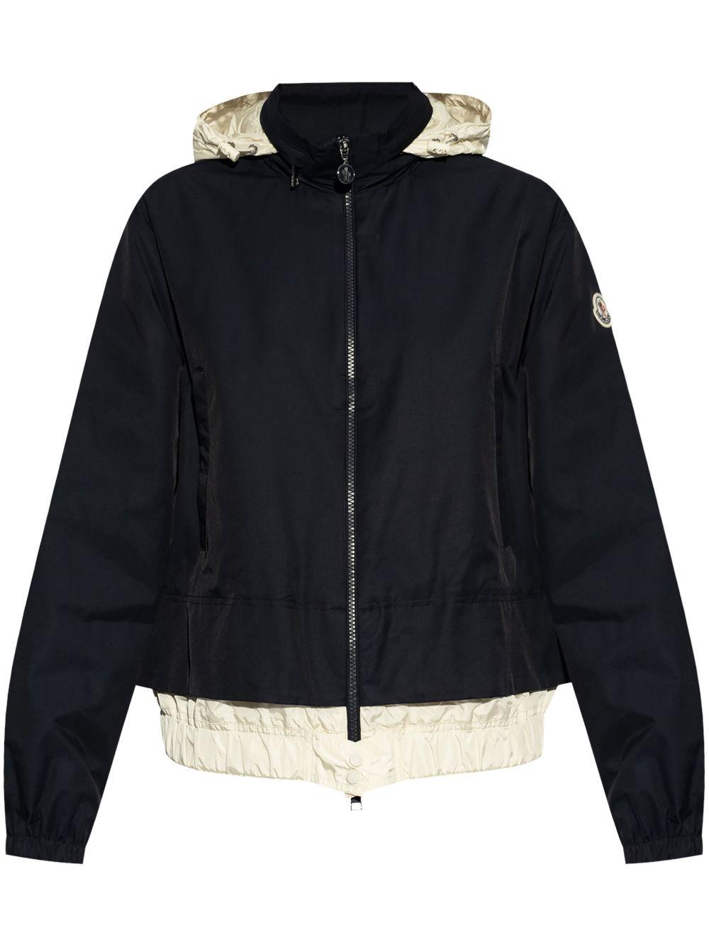 Janze hooded twill short down jacket K10931A00009 5986I742 MONCLER