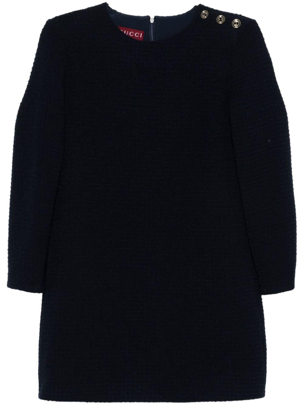 Bouclé mini dress<BR/><BR/><BR/> 797358 ZAN3M4002 GUCCI