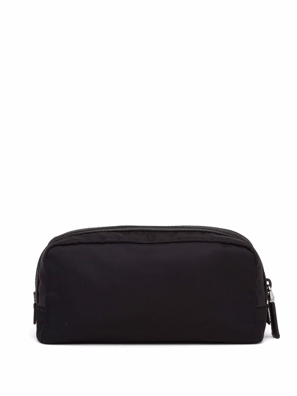 Logo plaque wash bag<BR/><BR/><BR/><BR/> 2NA045 2DMHF0002 PRADA