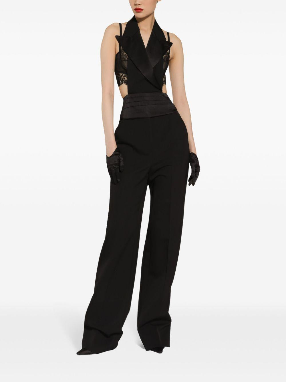 Notch-lapel vest<BR/><BR/><BR/> F7AI8T GDCRJN0000 DOLCE & GABBANA