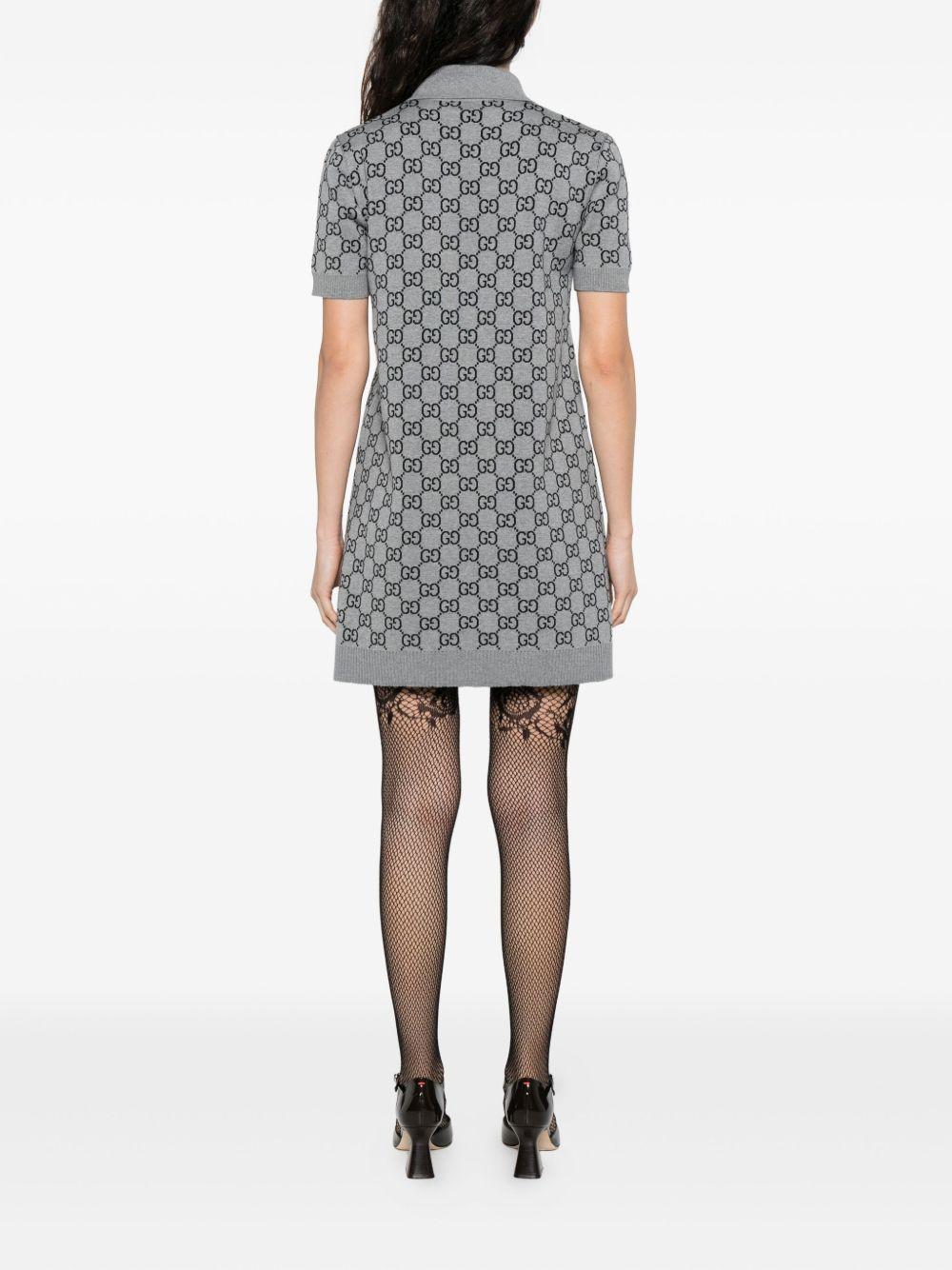 GG wool jacquard polo dress 836164 XKEJP1045 GUCCI