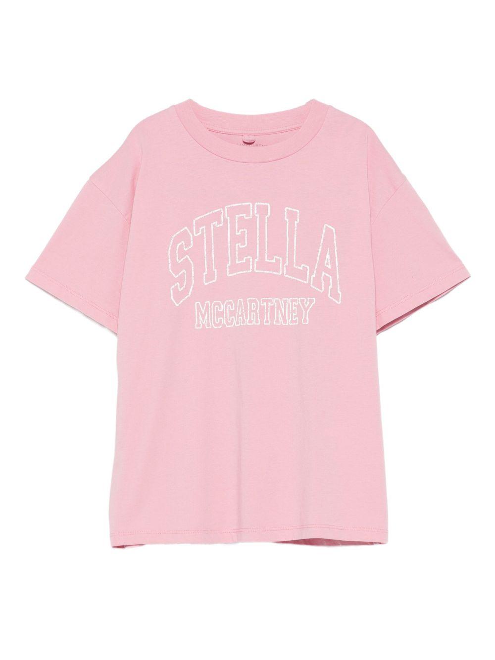Logo T-shirt TX8C31 Z043451L STELLA McCARTNEY KIDS