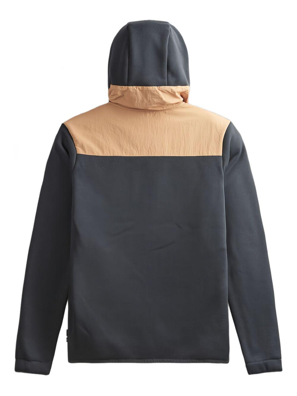 Bicolor Ambroze fleece SMT122 DARK BLUE-LATTE PICTURE