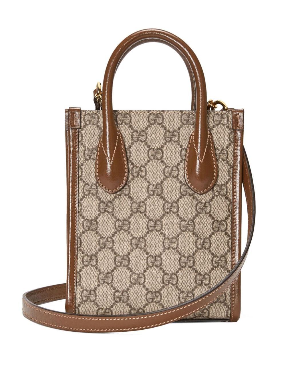 GG-canvas tote bag<BR/><BR/> 671623 92TCG8563 GUCCI