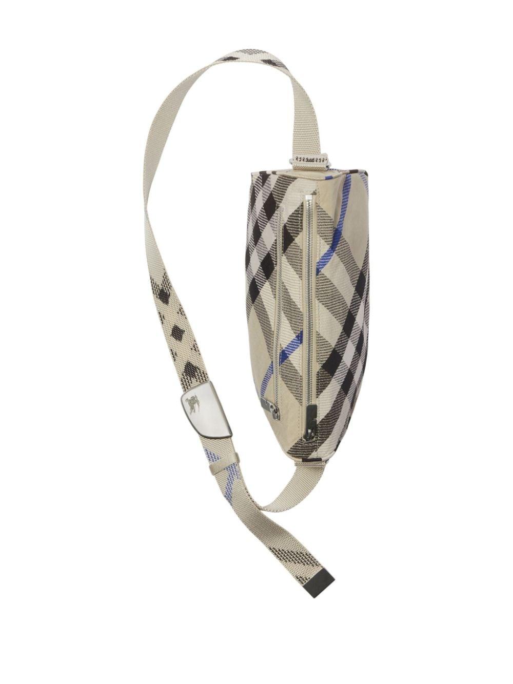 Small Shield messenger bag 8089302 LICHEN BURBERRY