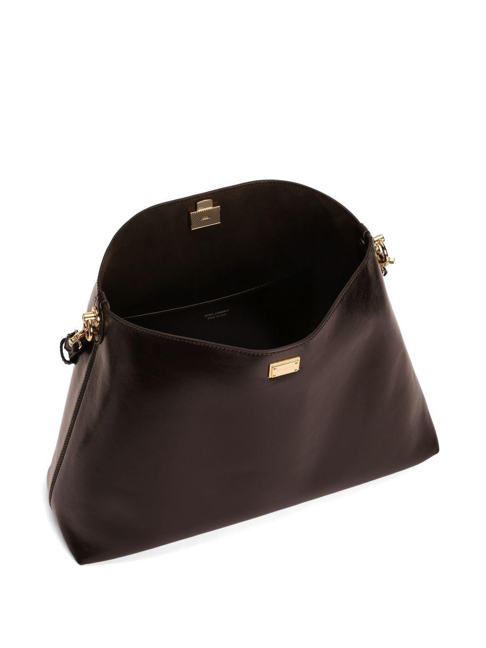Large Vittoria calfskin shoulder bag BB7942 AZ0008H042 DOLCE & GABBANA