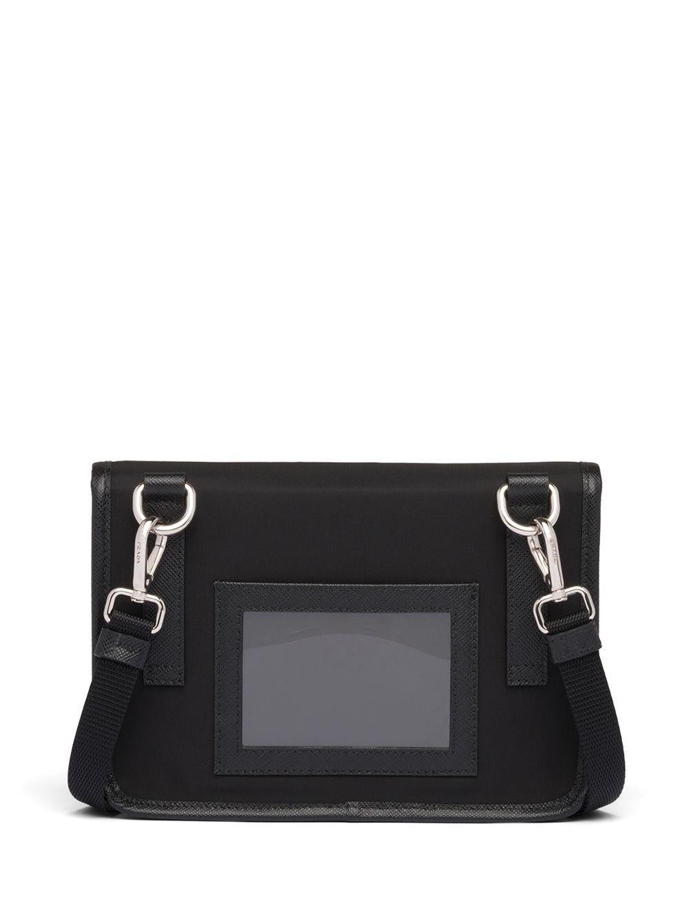 Logo-plaque smartphone holder<BR/><BR/><BR/><BR/><BR/> 2ZH108 2DMHF0002 PRADA