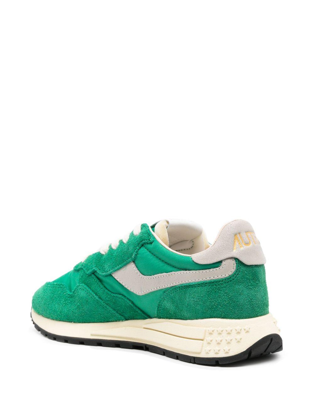 REELWIND LOW SNEAKERS WWLW NC03WHITE/GREEN AUTRY