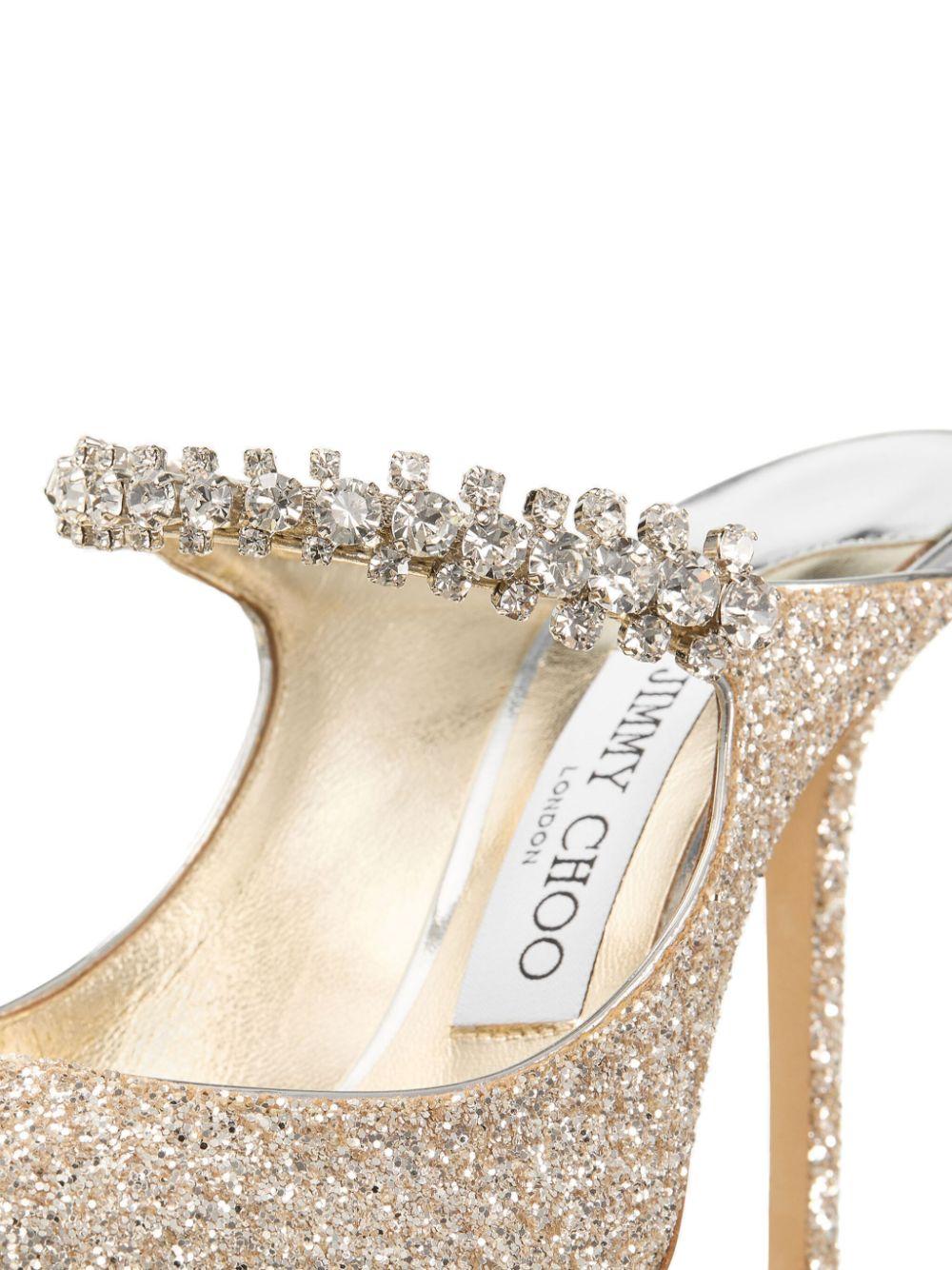 100mm Bing mules<BR/><BR/><BR/> BING 100 SAND JIMMY CHOO