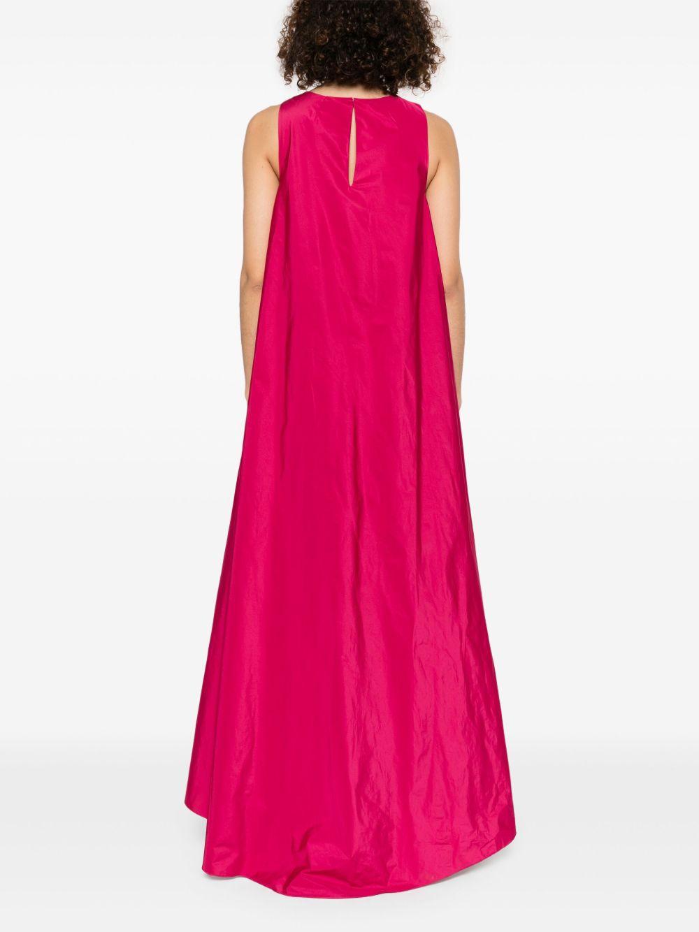 Pimpy long dress with floral detail D726015 PIMPY042 P.A.R.O.S.H.
