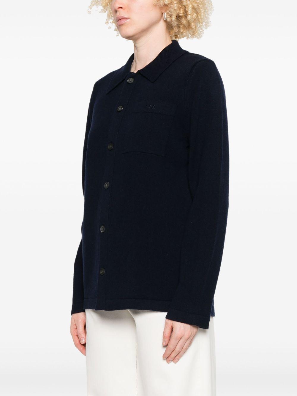 Wool cardigan<BR/><BR/> WOASB M03237IAK A.P.C.