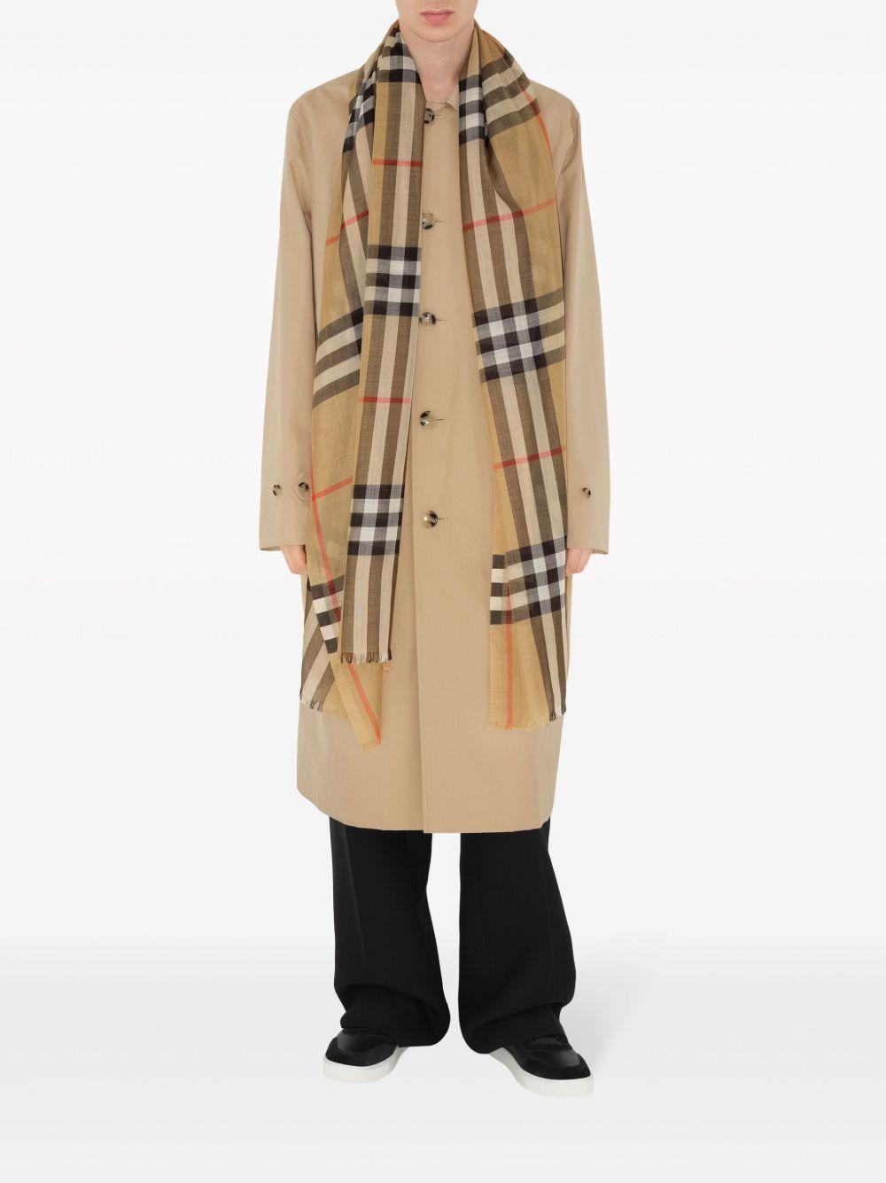 Checkered scarf 8078779 A7026 BURBERRY