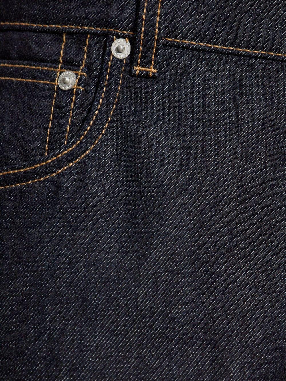 Wide Leg Denim Jeans 839142 QYAAB4244 ALEXANDER MCQUEEN