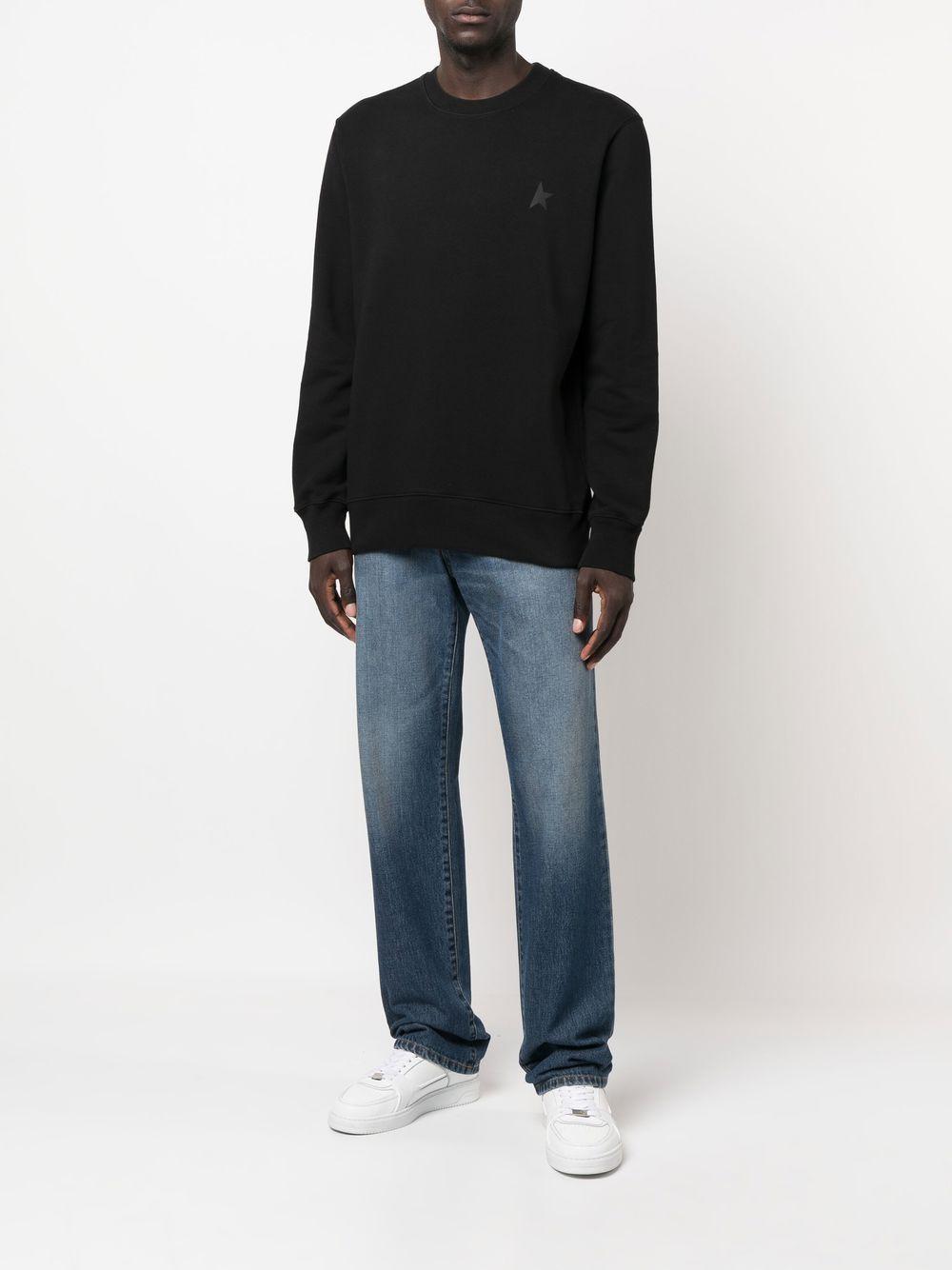 Logo-print cotton sweatshirt GMP01223 P00052590100 GOLDEN GOOSE