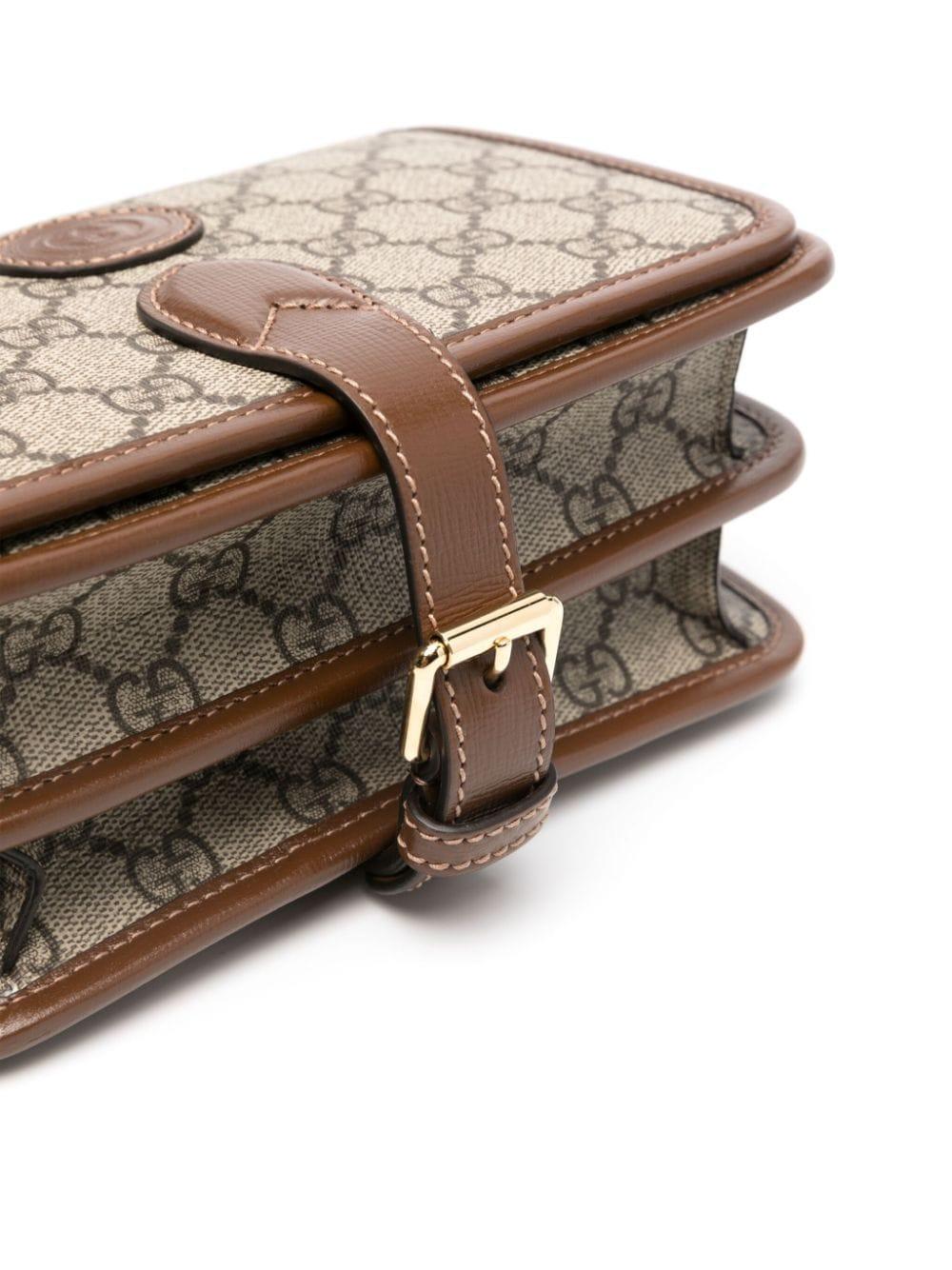GG-canvas messenger bag<BR/><BR/><BR/> 671620 92TCG8563 GUCCI