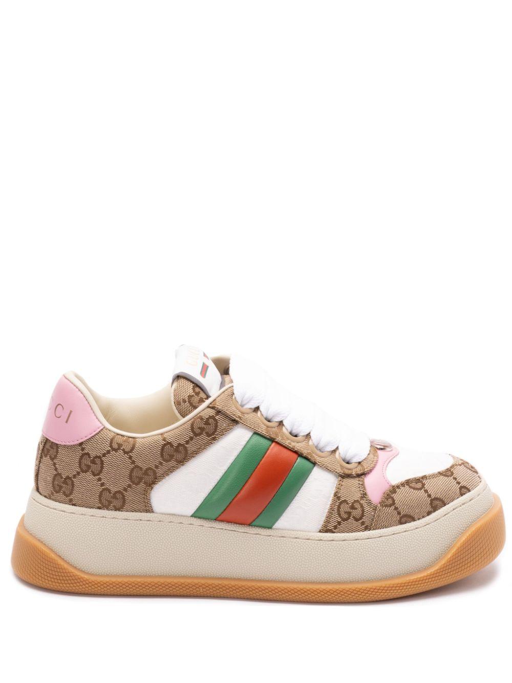 GG canvas sneakers<BR/><BR/><BR/> 817287 FAD7O9751 GUCCI