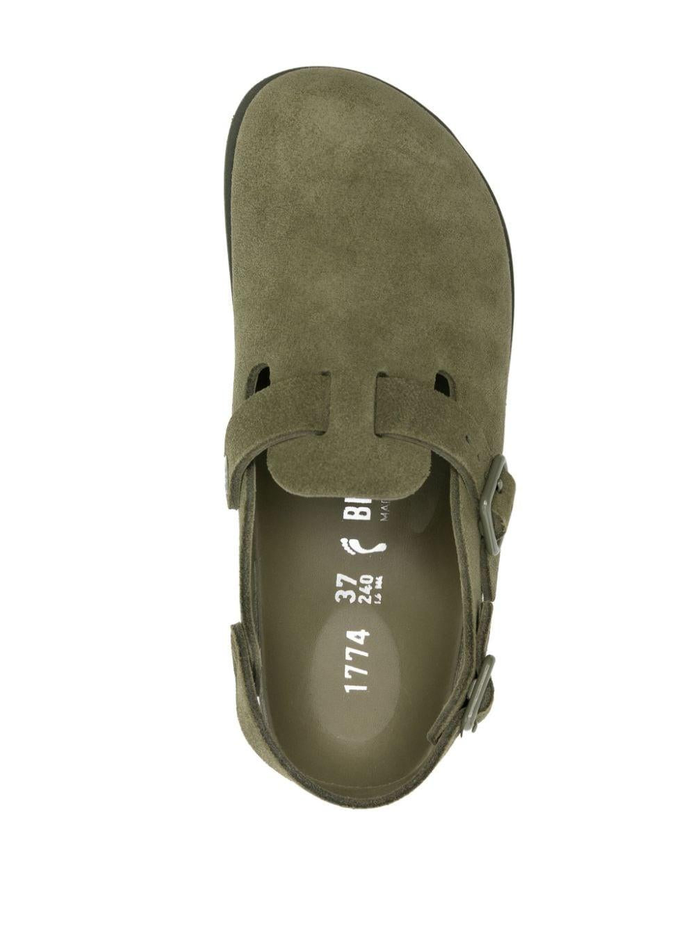 1774 IV Tokio suede mules<BR/><BR/><BR/> 1026672 GREEN BIRKENSTOCK 1774