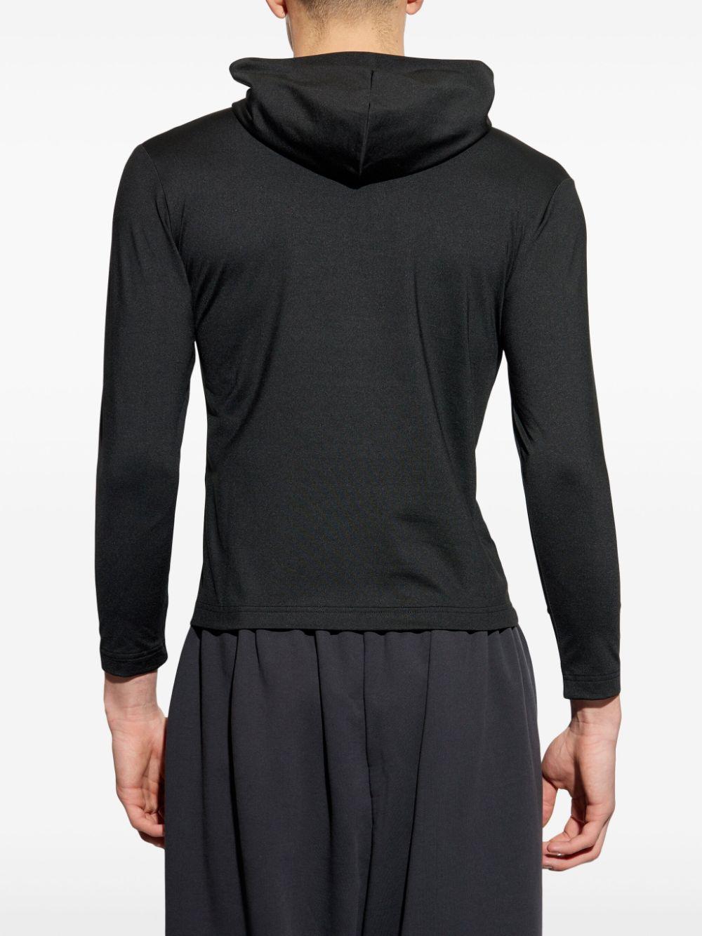 Logo-embroidered hoodie<BR/>BALENCIAGA I UNDER ARMOUR<BR/><BR/> 813821 TRVX28482 BALENCIAGA I UNDER ARMOUR
