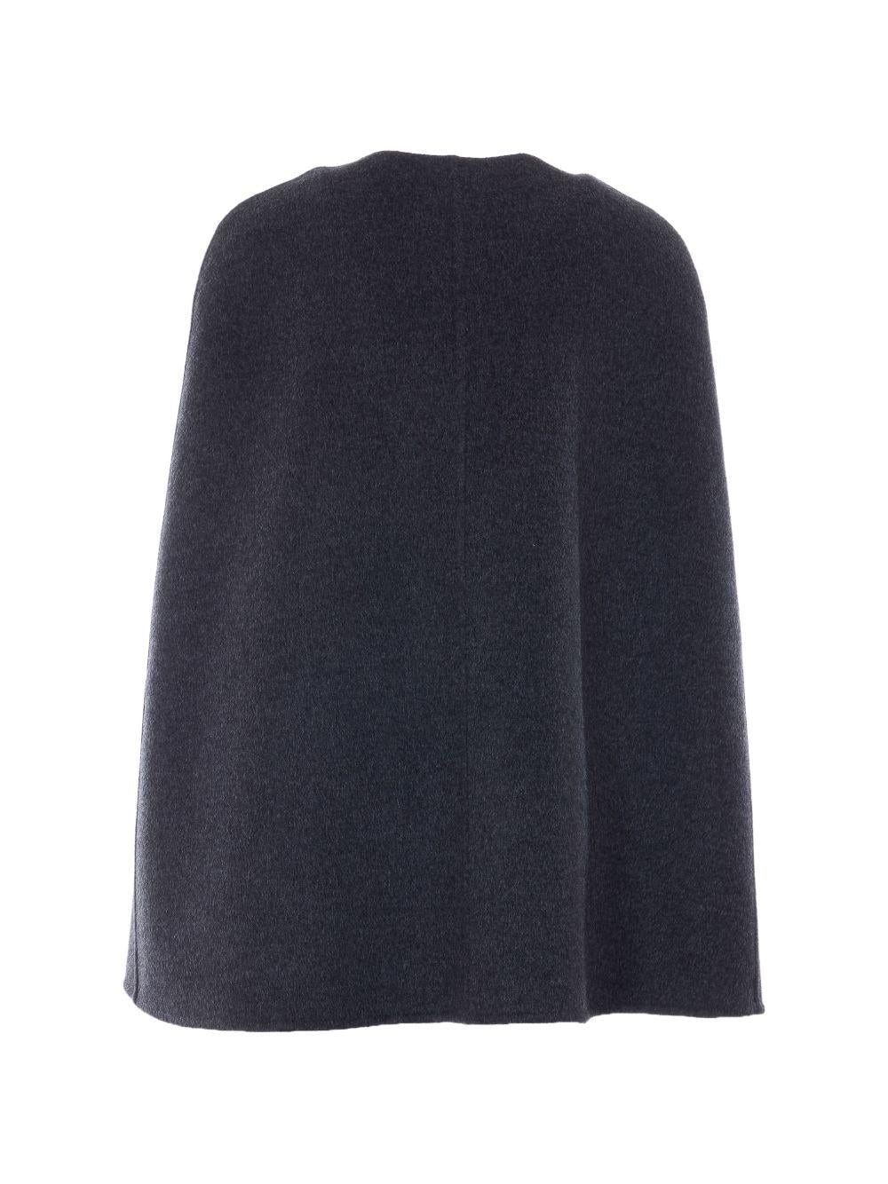 Silk wool cape with Horsebit 852796 ZAQW01179 GUCCI