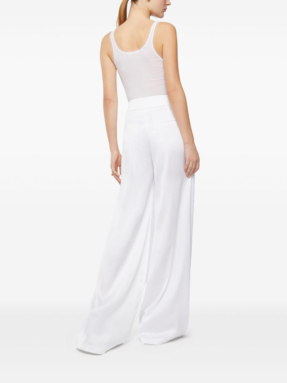 High-waist palazzo trousers<BR/><BR/><BR/> 78AJA173 N0071003 GENNY
