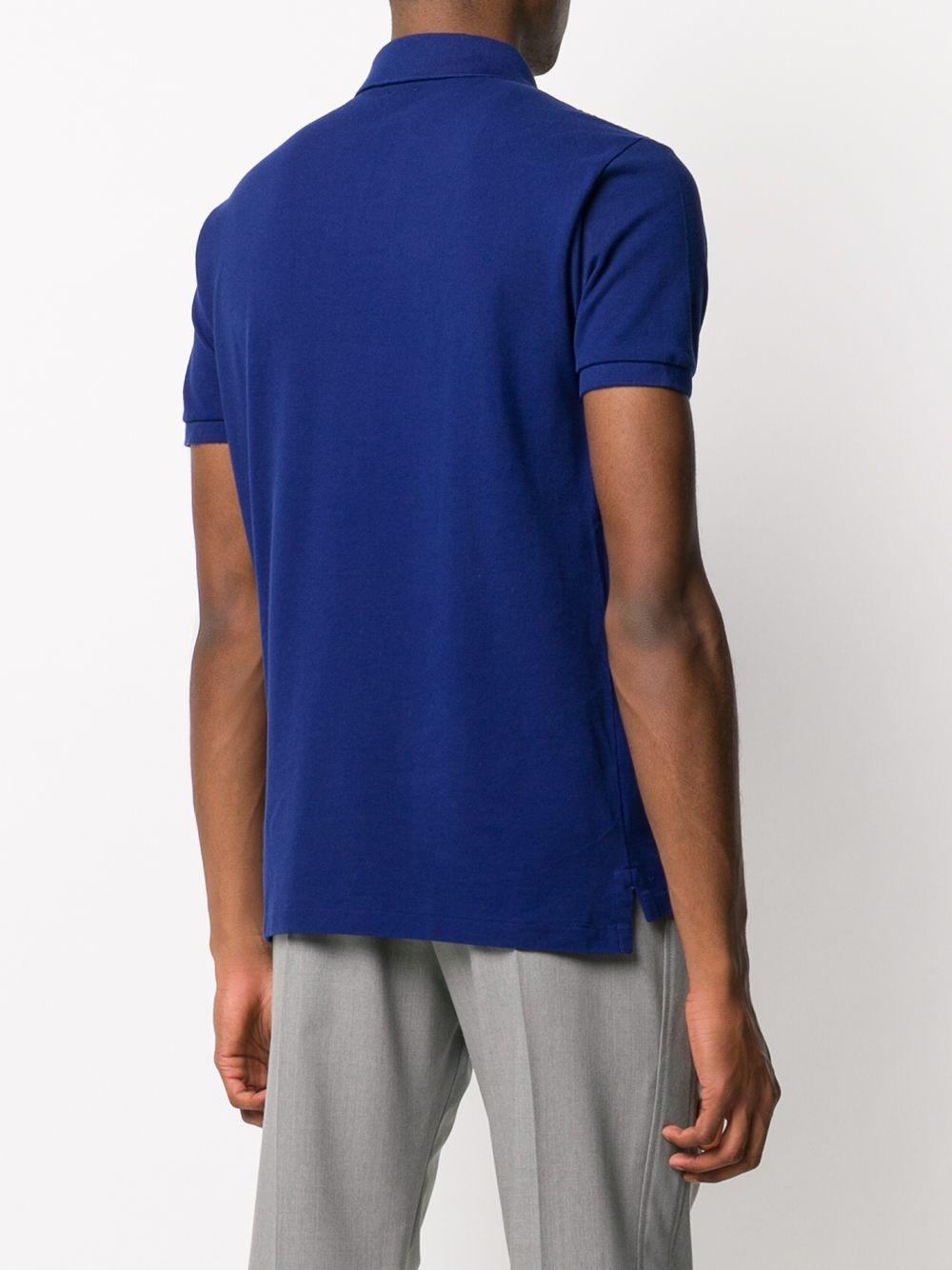 Embroidered-logo polo shirt<BR/><BR/><BR/> 710782592009 FALL ROYAL POLO RALPH LAUREN