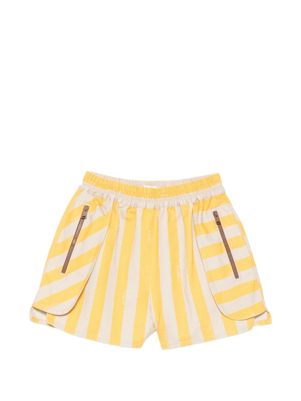 Pequin denim shorts FLP896 AOHUF1W0T FENDI