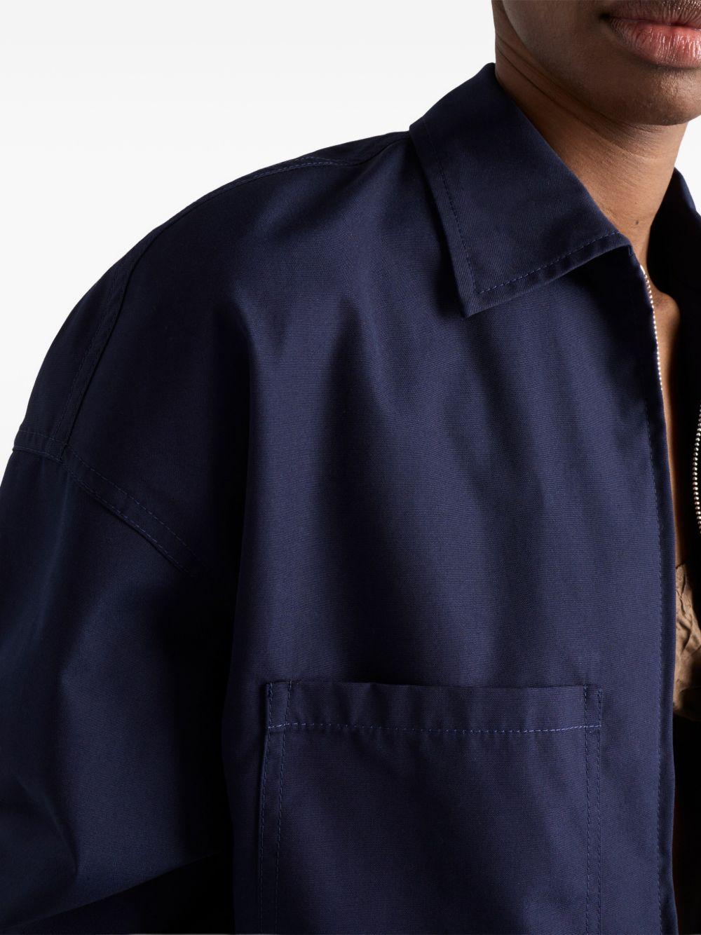 Poplin blouson jacket P536OG187P S-OOOF0008 PRADA