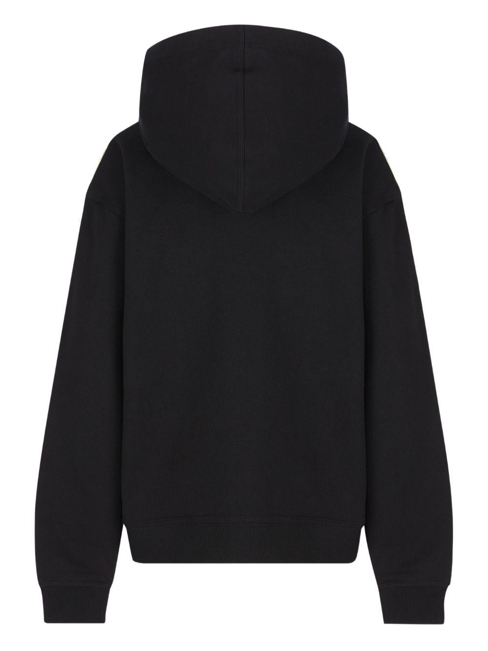 Check Trim Cotton Zip Hoodie 8108062 A1189 BURBERRY KIDS