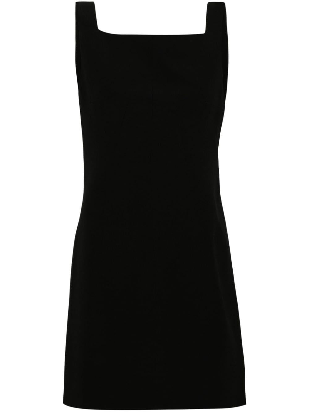 cowl-back crepe minidress<BR/><BR/><BR/> BW226014N6 001 GIVENCHY