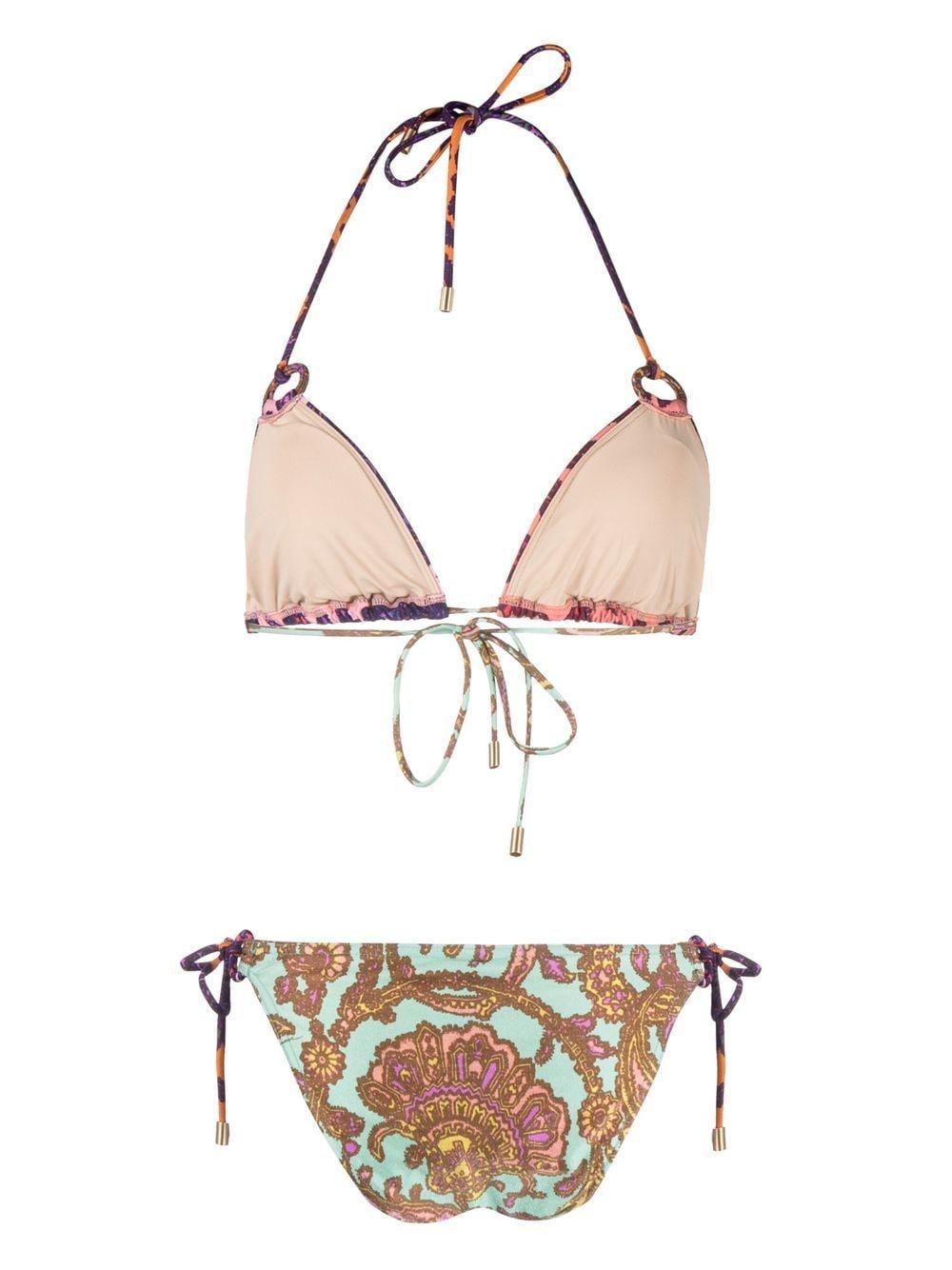 Signature print triangle bikini 5603 WTIGSPLI ZIMMERMANN