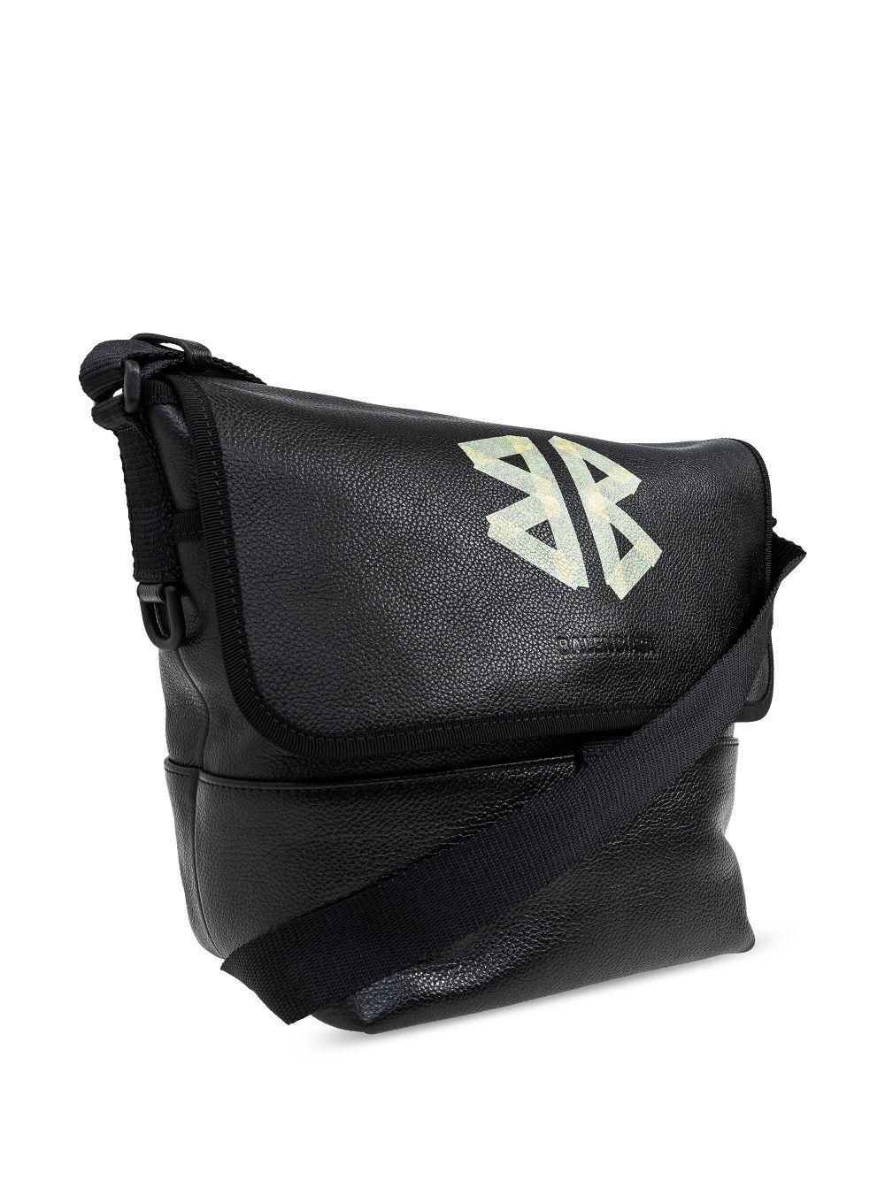 leather messenger bag<BR/><BR/><BR/> 620259 2ABNE1000 BALENCIAGA I UNDER ARMOUR